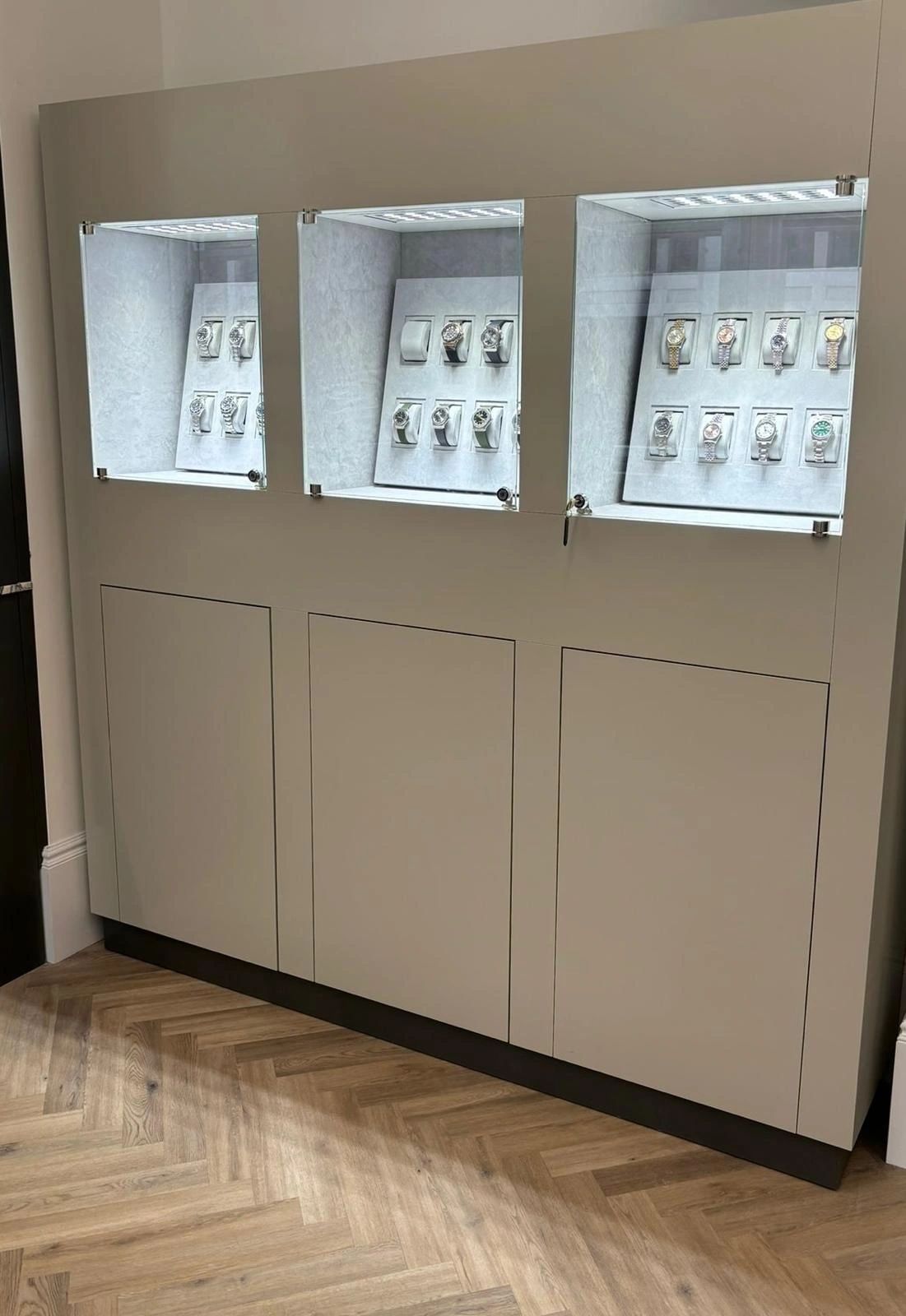 LED Lighting within a Jewellers